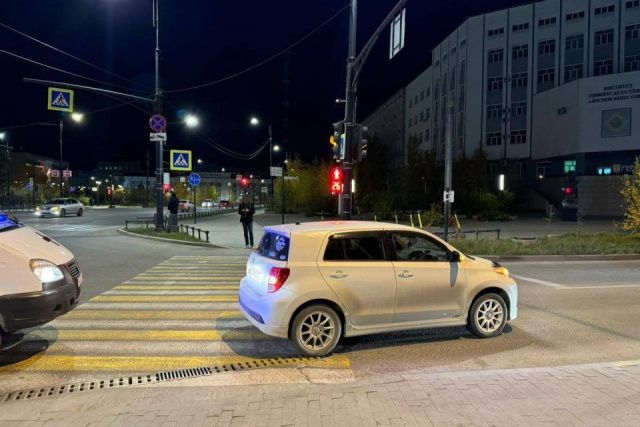 На прошлой неделе в Якутске в ДТП пострадали трое несовершеннолетних