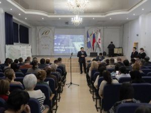 Евгений Григорьев провел отчет по итогам 2023 года в Сайсарском округе