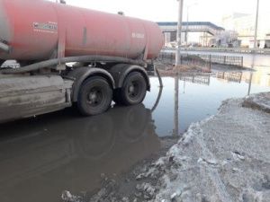 В округах и пригородах Якутска откачивают талые воды ускоренными темпами