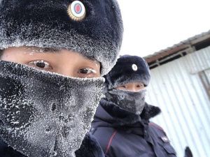 В МВД Якутии запустили снежный флешмоб