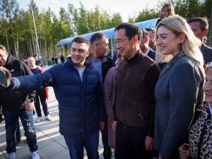 Городской парк Мирного готовится к масштабному благоустройству