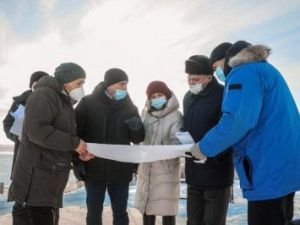 Дмитрий Бердников провёл выездное совещание по вопросу строительства Ленского моста