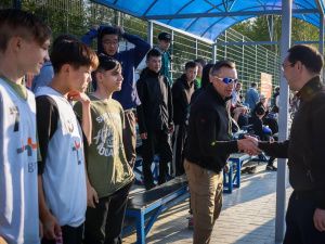 Городской парк Мирного готовится к масштабному благоустройству