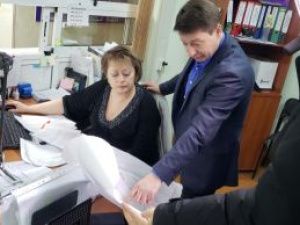 Утром 1 марта Владимир Федоров провел планерку в МУП «Жилкомсервис» по вывозу мусора