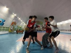 В честь Дня защитника Отечества алданские  учащиеся железнодорожных классов провели турнир по стритболу