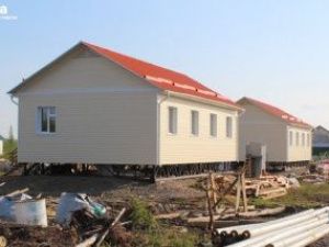 В Якутии в селе Берёзовка дома для переселенцев построены с браком