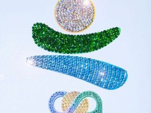 Логотип игр «Дети Азии» из натуральных камней представил Гохран Якутии