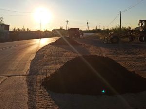 Плановая уборка пыли и ямочный ремонт улиц в Якутске 13 августа