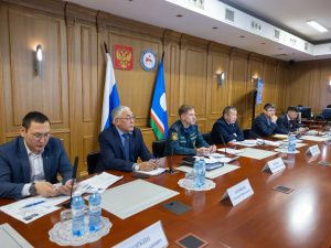 Командно-штабные учения: Якутия готовится к паводку и пожарам