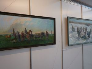 Выставка картин выпускников ЯХУ «Созидая прекрасное»