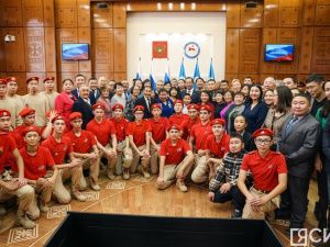 В Якутске чествовали Героя России Родимира Максимова