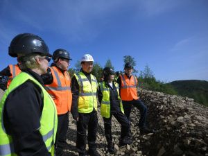 Угледобывающая компания «ЭЛСИ» преодолела знаковый рубеж при строительстве Тихоокеанской железной дороги