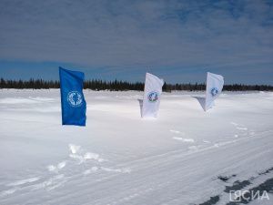 В Якутии прошёл первый республиканский ледовый забег «Ленские столбы»