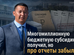 Многомиллионную бюджетную субсидию получил, но про отчеты забыл