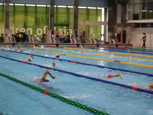 Призер Олимпийских игр Андрей Гречин показал мастер-класс по плаванию в Якутске