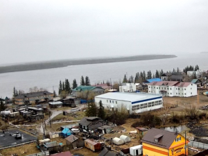 Ледоход на Лене продвигается в Жиганский район