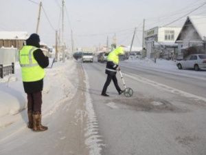 МКУ «Главстрой»: «Трещины дорожного полотна возникают по причине резкого перепада температур»