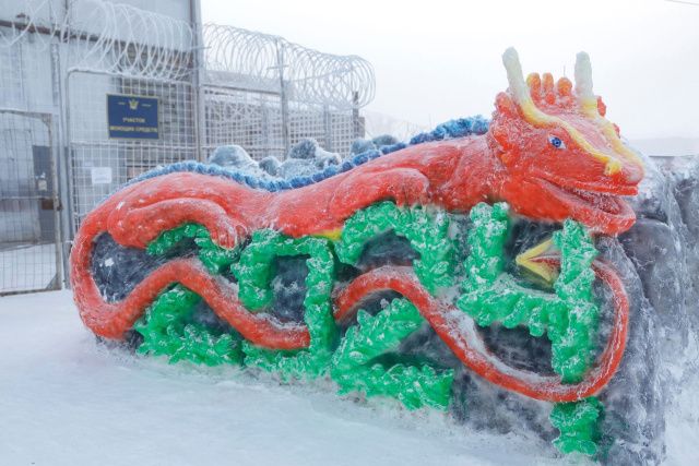 Подведены итоги конкурса ледяных и снежных фигур среди исправительных учреждений