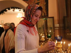 Фото: Рождество на территории Преображенского собора