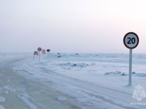 В регионе открыты 44 ледовые переправы
