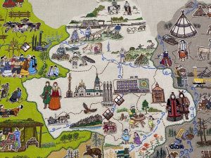 Мастера из Якутии представят Вышитую карту республики в Чувашии