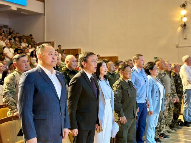 В Якутске отметили День ветеранов боевых действий