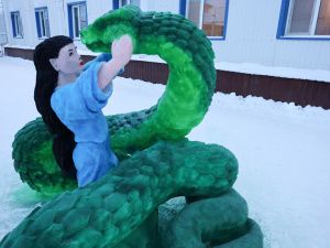 Подведены итоги ежегодного конкурса на лучшую снежную фигуру среди учреждений УФСИН