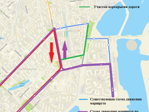 О перекрытии улиц 5 марта в Якутске