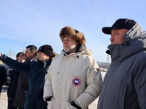 Правительственная группа посетила Нерюнгринскую ГРЭС