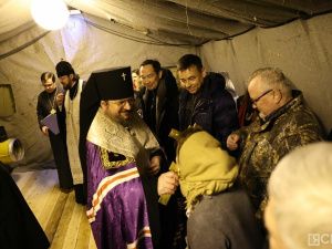 Глава Якутии окунулся в крещенскую купель