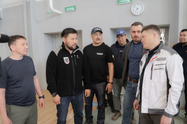 В Якутске завершается строительство многофункционального спортивного зала на Ильменской
