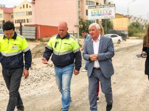 Александр Тарасов проинспектировал ход работ нацпроекта «Национальные и качественные автомобильные дороги»