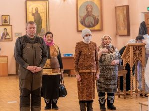 В Крещенский сочельник в Якутске прошла Божественная Литургия