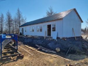 В селе Нелемное строится врачебная амбулатория