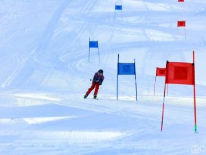 Участники зимней спартакиады Якутии впервые выступили в горнолыжном спорте