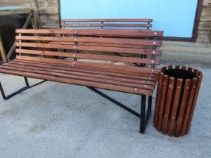 Парковую мебель для благоустройства территории п.Мохсоголлох изготовили осужденные в исправительной колонии № 6 