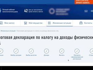 Как отправить налоговую декларацию через личный кабинет налогоплательщика
