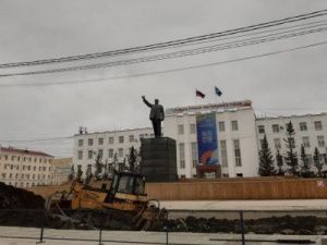 На проспекте Ленина начнутся работы по устройству дорожных бордюров