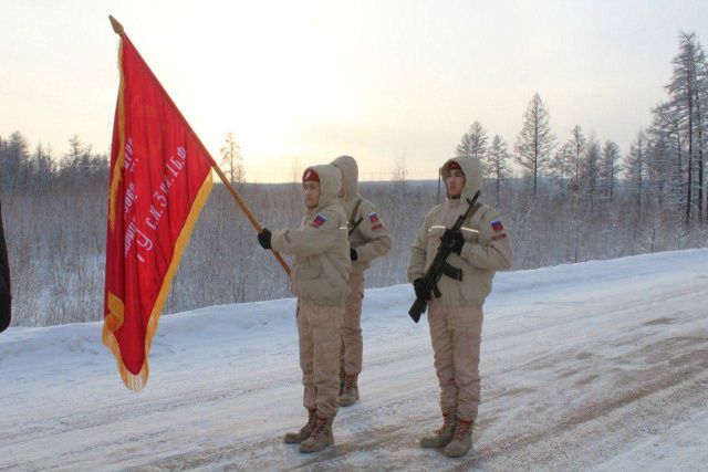 «Знамя Победы». Алданский район эстафету принял!