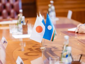 Айсен Николаев встретился с Административным директором Японского комитета по содействию Республике Саха (Якутия) г-ном Акио Сатомура