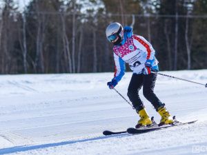 Участники зимней спартакиады Якутии впервые выступили в горнолыжном спорте