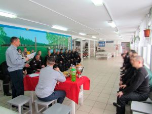 Мероприятие: В лечебно-исправительном учреждении № 5 осужденные «проводили» зиму