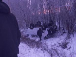 В Якутии в аварии скорой помощи пострадали четыре человека