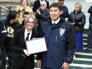 В День знаний лучшим студентам Якутского колледжа связи и энергетики вручили именные стипендии