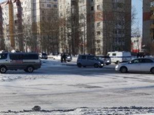 В Нерюнгри во время столкновения двух машин пострадала девушка-пешеход