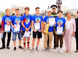 Команда Губинского округа стала призером городской велоэстафеты «Дорожный лабиринт»