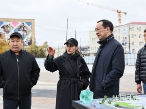 Благоустройство площади Ленина в Якутске завершится в начале октября