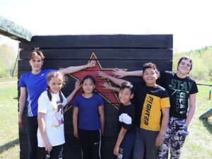 Для детей сотрудников УФСИН проведена военно-патриотическая игра «Зарница» 