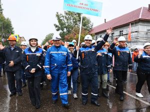 Город трудовой доблести Алдан отметил 100-летие