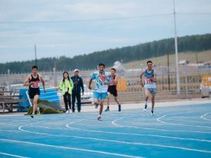 Программа по адаптивным видам спорта в Амге завершилась выступлениями легкоатлетов
